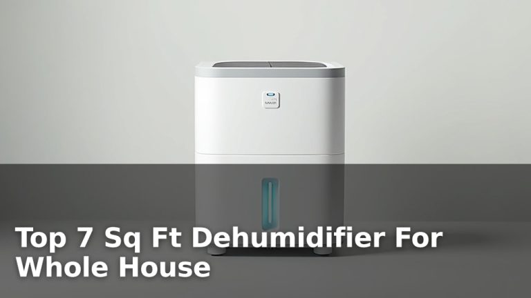 Top 7 Sq Ft Dehumidifier For Whole House