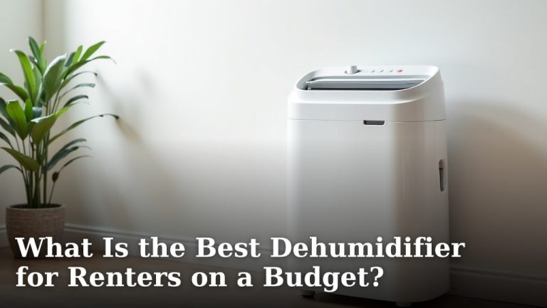 What Is the Best Dehumidifier for Renters on a Budget?
