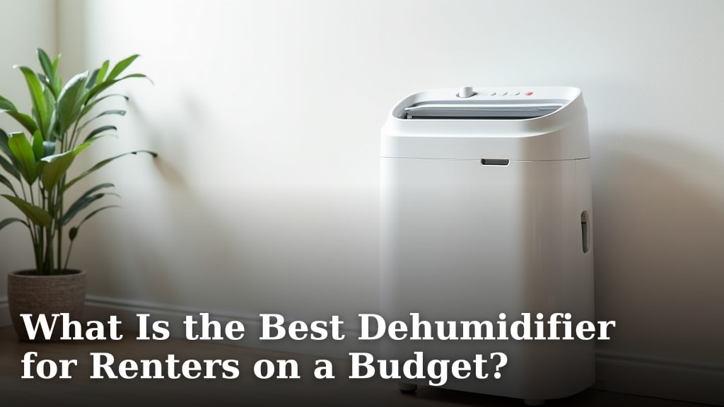 What Is the Best Dehumidifier for Renters on a Budget?