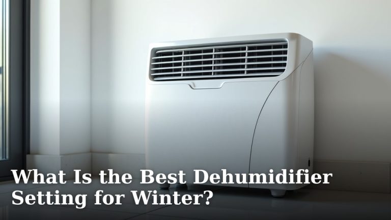 What Is the Best Dehumidifier Setting for Winter?