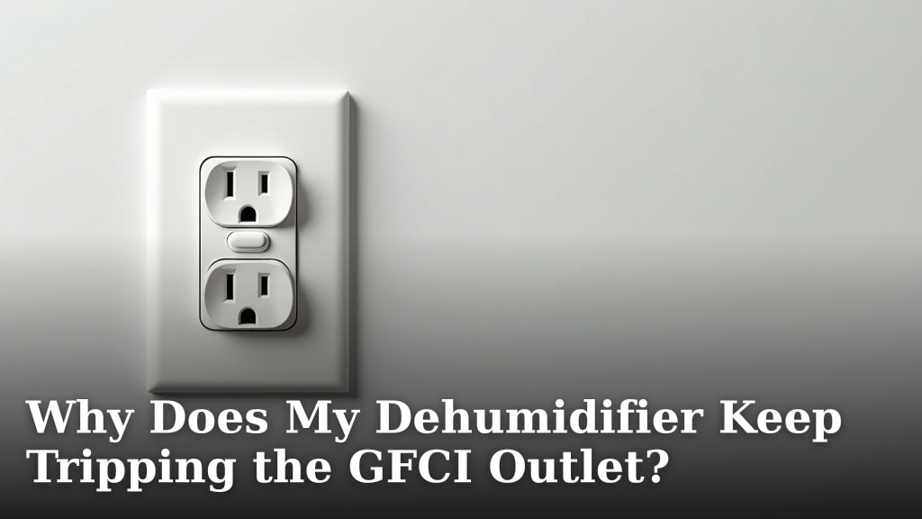 Why Does My Dehumidifier Keep Tripping the GFCI Outlet?