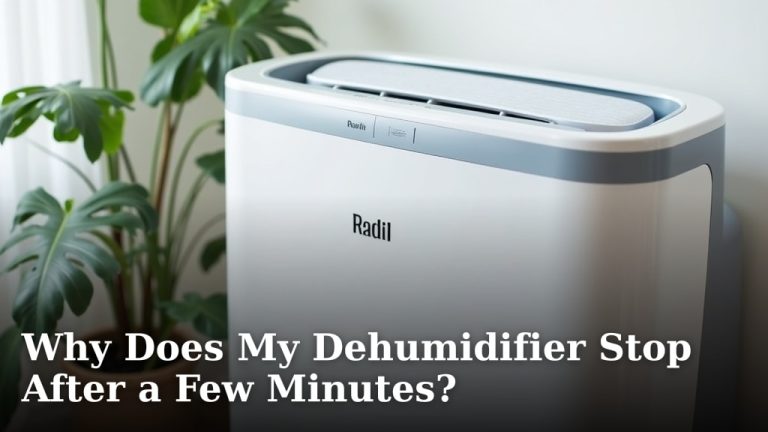 Why Does My Dehumidifier Stop After a Few Minutes?