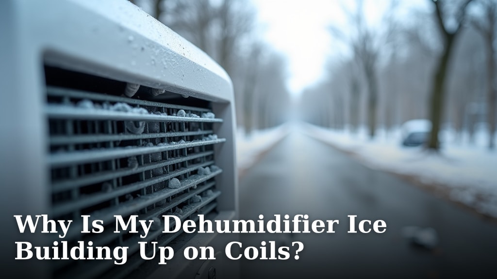 Why Is My Dehumidifier Ice Building Up on Coils?