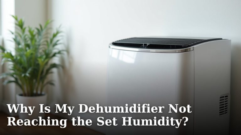 Why Is My Dehumidifier Not Reaching the Set Humidity?