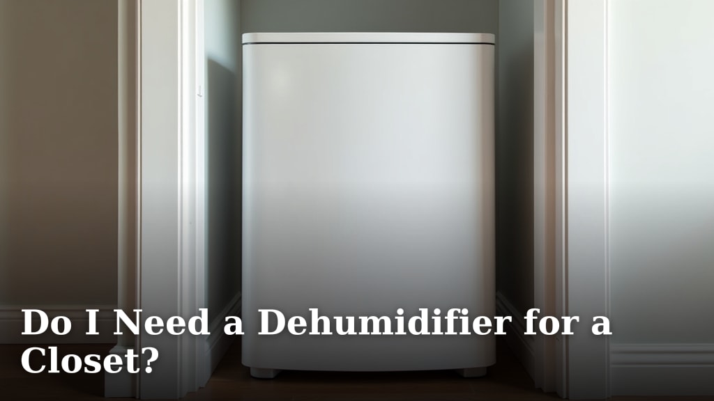 Do I Need a Dehumidifier for a Closet?