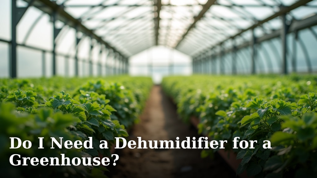 Do I Need a Dehumidifier for a Greenhouse?