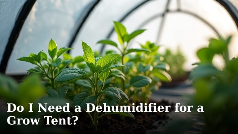 Do I Need a Dehumidifier for a Grow Tent?