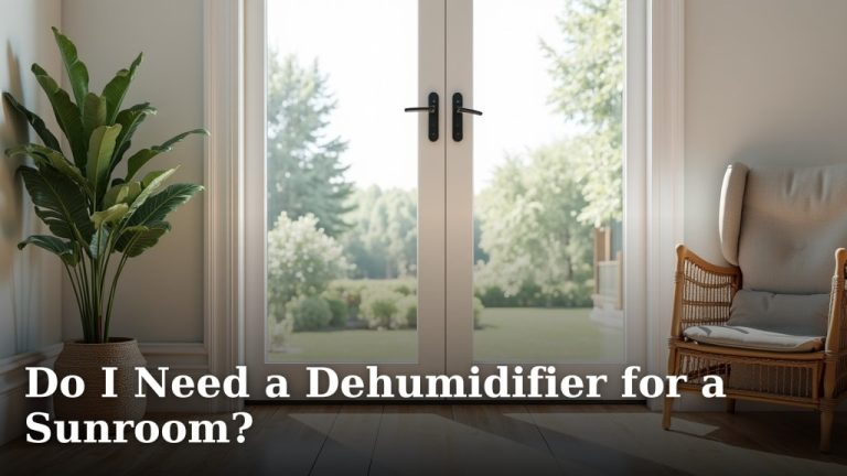 Do I Need a Dehumidifier for a Sunroom?