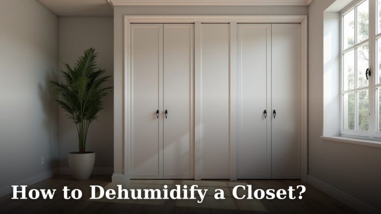 How to Dehumidify a Closet?