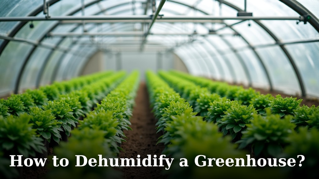 How to Dehumidify a Greenhouse?