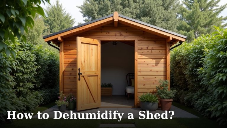 How to Dehumidify a Shed?