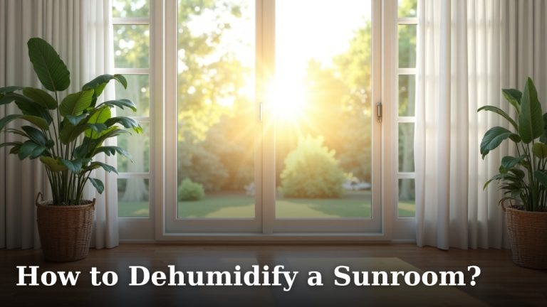 How to Dehumidify a Sunroom?