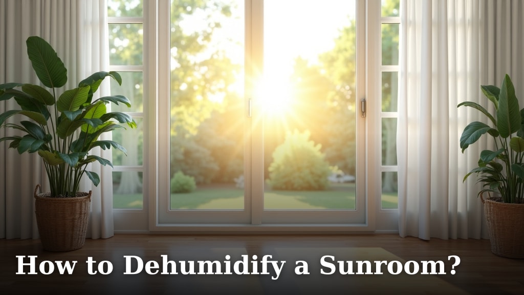 How to Dehumidify a Sunroom?