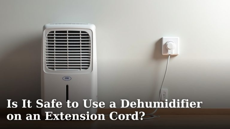Is It Safe to Use a Dehumidifier on an Extension Cord?