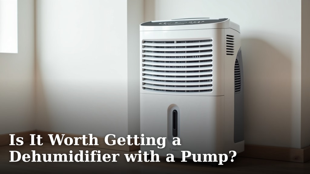 Is It Worth Getting a Dehumidifier with a Pump?