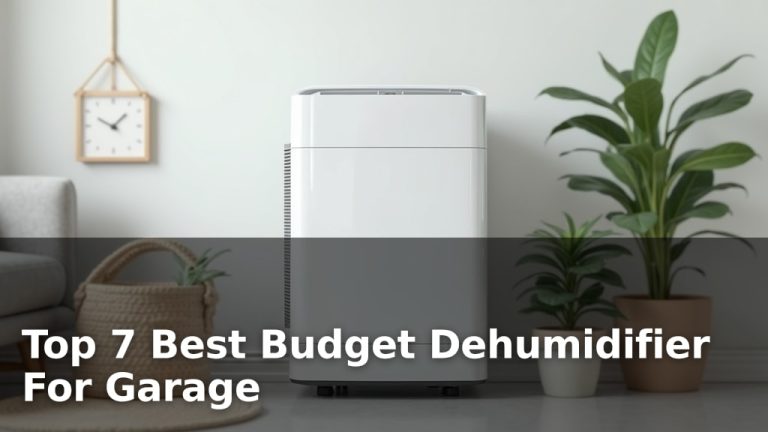 Top 7 Best Budget Dehumidifier For Garage