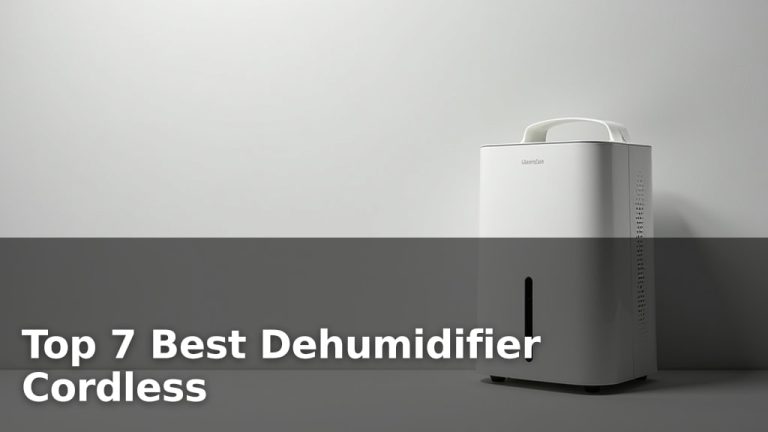 Top 7 Best Dehumidifier Cordless