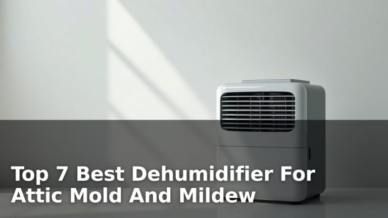 Top 7 Best Dehumidifier For Attic Mold And Mildew