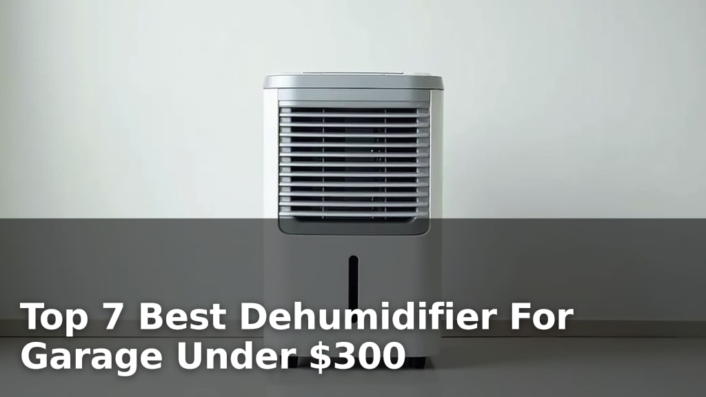 Top 7 Best Dehumidifier For Garage Under $300