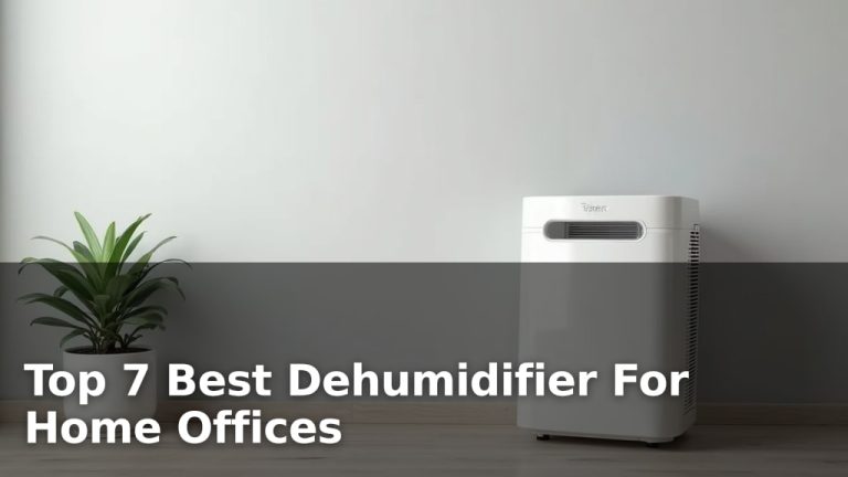 Top 7 Best Dehumidifier For Home Offices