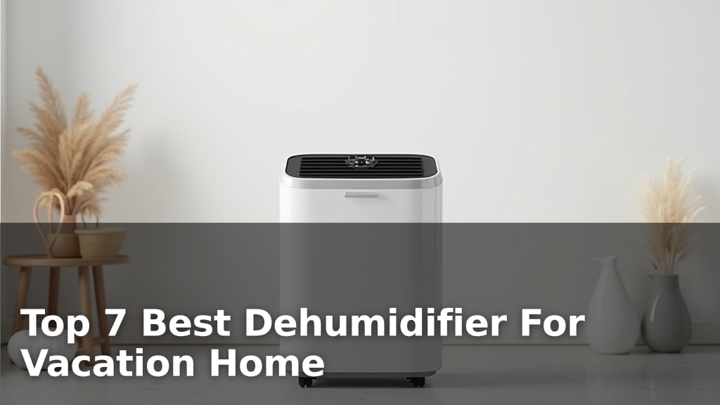Best Dehumidifier For Vacation Home
