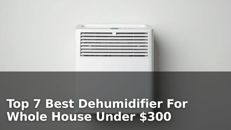 Top 7 Best Dehumidifier For Whole House Under $300