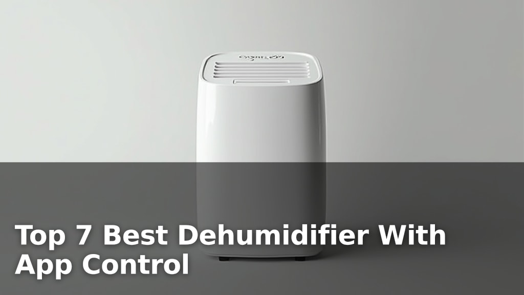 Top 7 Best Dehumidifier With App Control