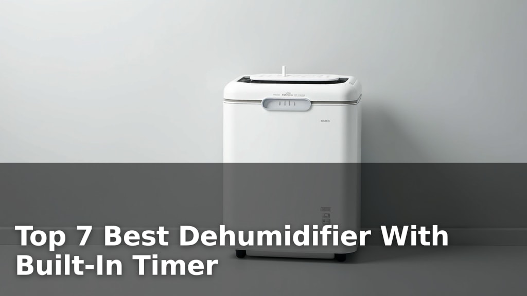 Top 7 Best Dehumidifier With Built-In Timer