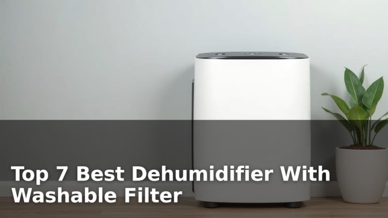 Top 7 Best Dehumidifier With Washable Filter