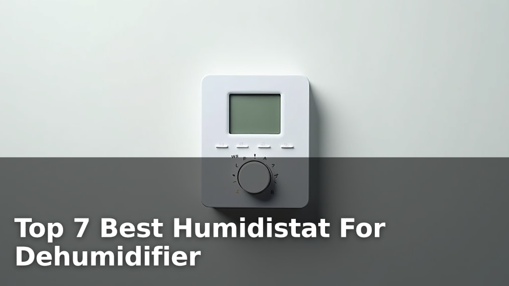 Top 7 Best Humidistat For Dehumidifier