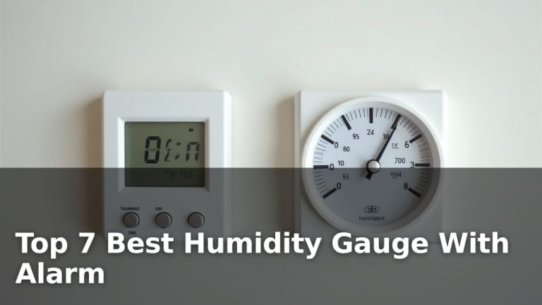 Top 7 Best Humidity Gauge With Alarm
