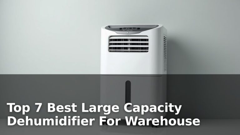 Top 7 Best Large Capacity Dehumidifier For Warehouse