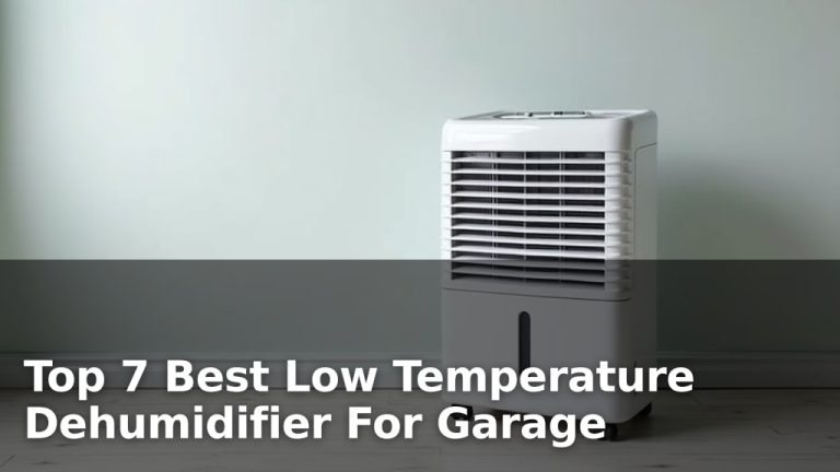 Top 7 Best Low Temperature Dehumidifier For Garage