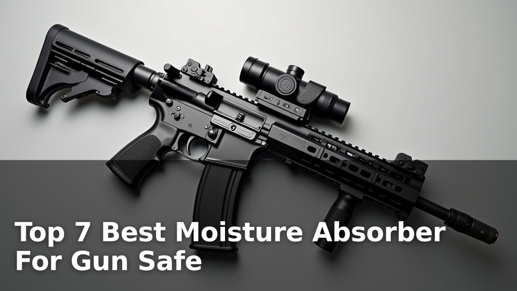 Top 7 Best Moisture Absorber For Gun Safe