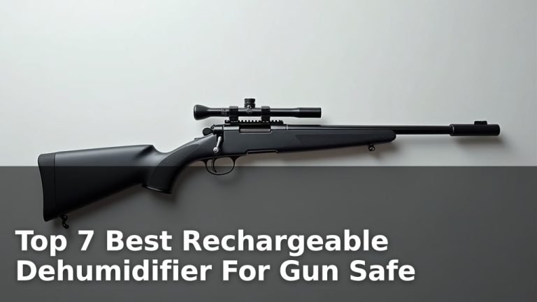 Top 7 Best Rechargeable Dehumidifier For Gun Safe