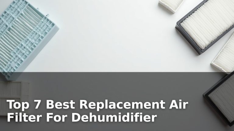 Top 7 Best Replacement Air Filter For Dehumidifier