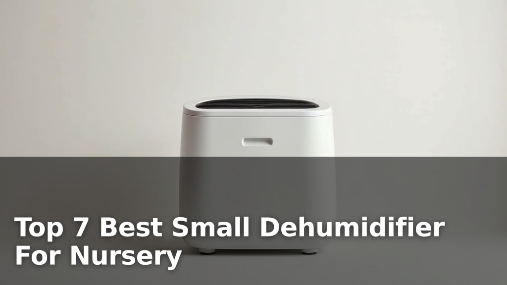 Top 7 Best Small Dehumidifier For Nursery