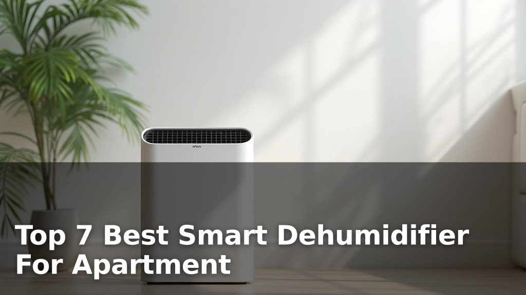 Top 7 Best Smart Dehumidifier For Apartment