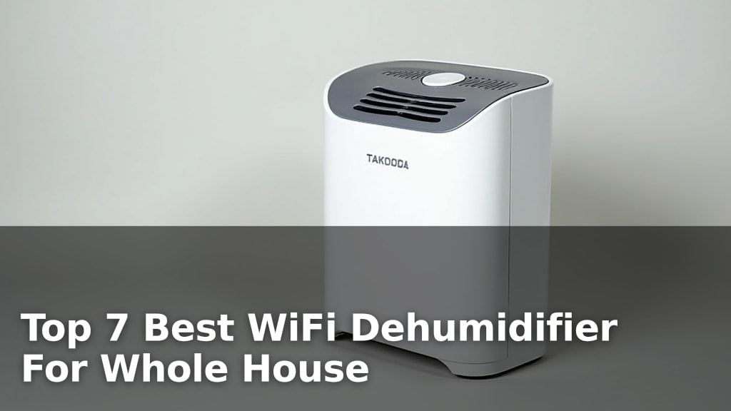 Top 7 Best WiFi Dehumidifier For Whole House