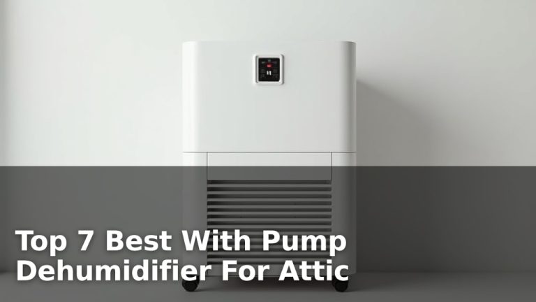 Top 7 Best With Pump Dehumidifier For Attic