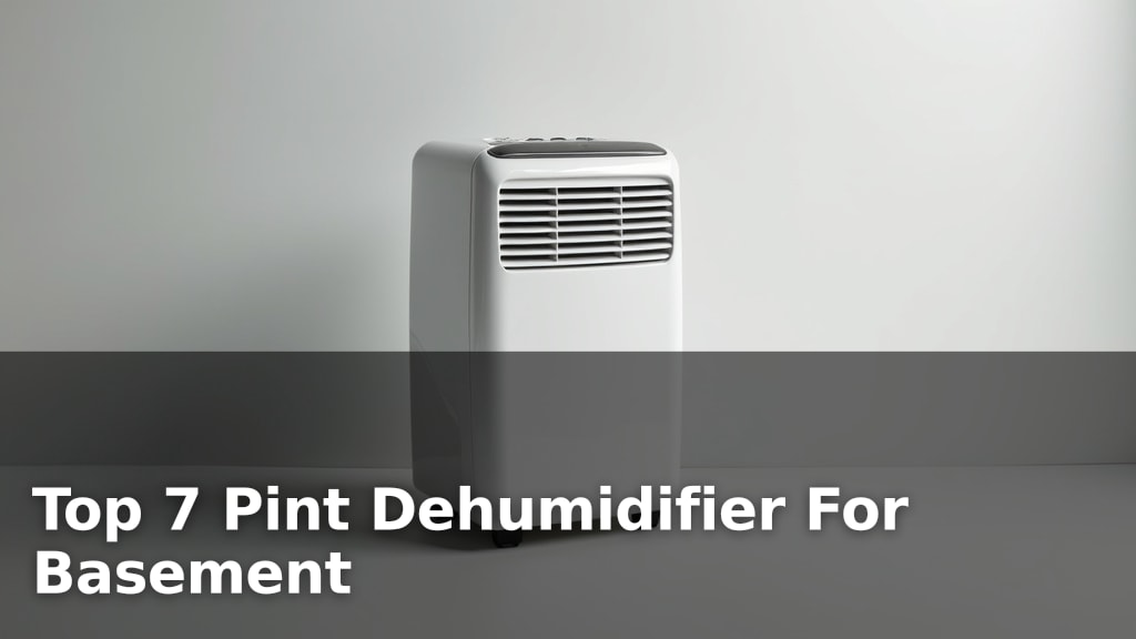 Top 7 Pint Dehumidifier For Basement