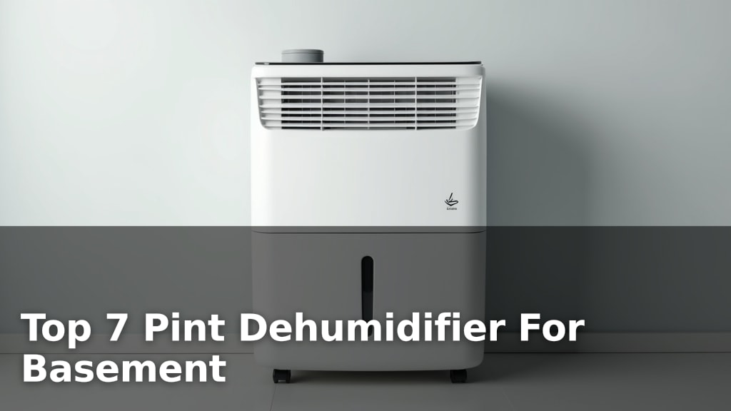 Top 7 Pint Dehumidifier For Basement