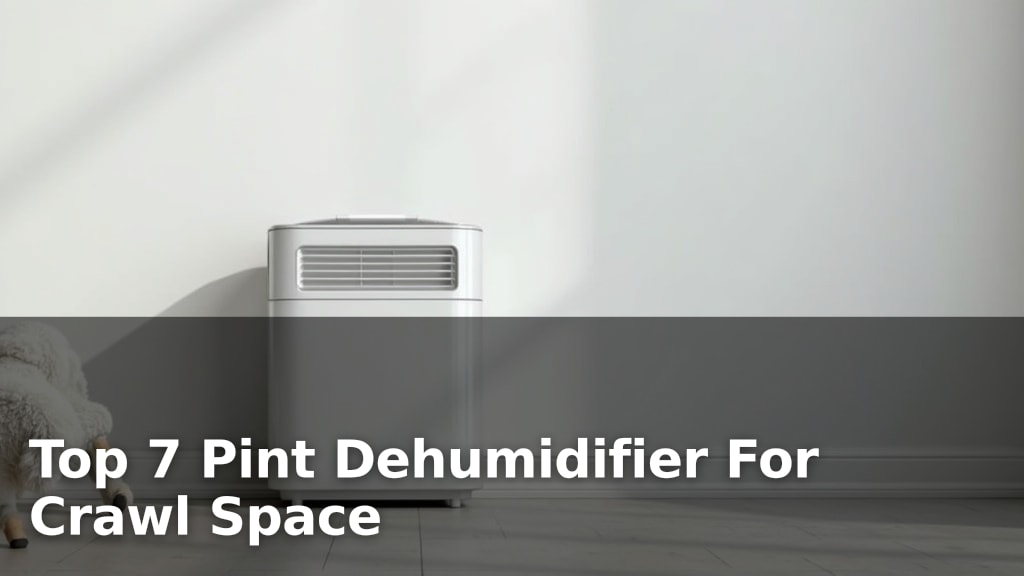Top 7 Pint Dehumidifier For Crawl Space