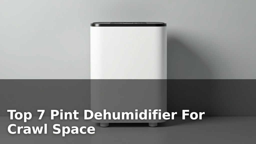 Top 7 Pint Dehumidifier For Crawl Space