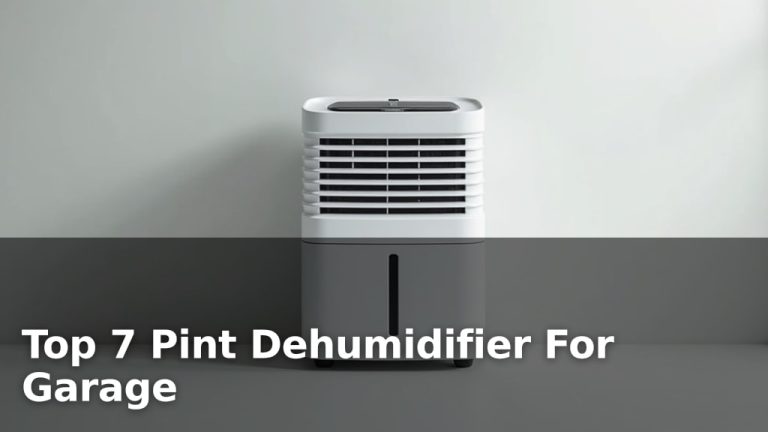 Top 7 Pint Dehumidifier For Garage