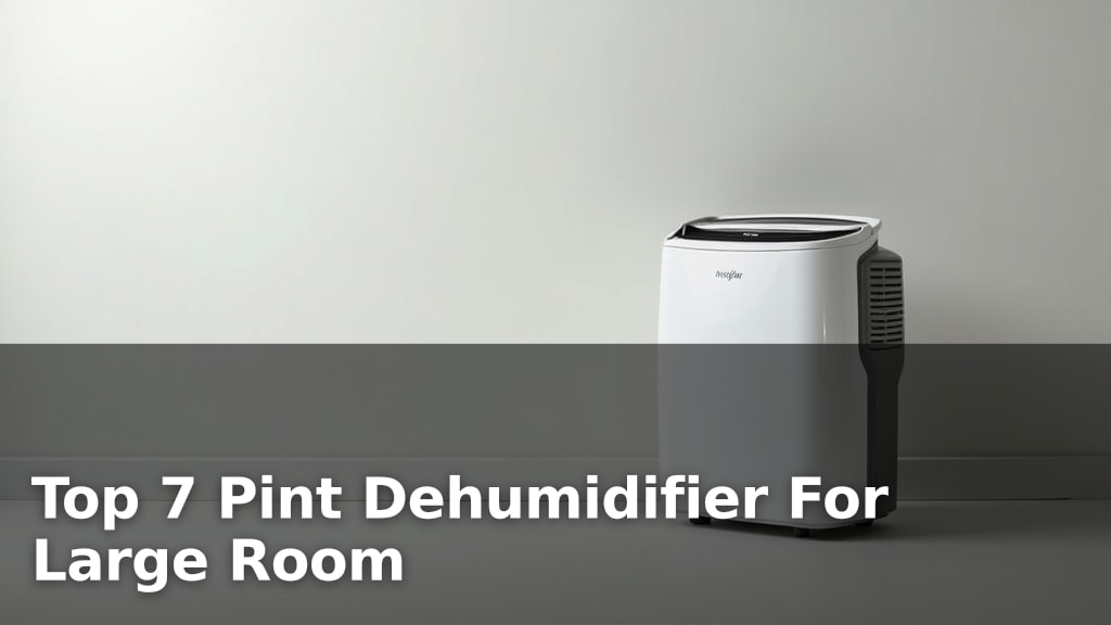Top 7 Pint Dehumidifier For Large Room