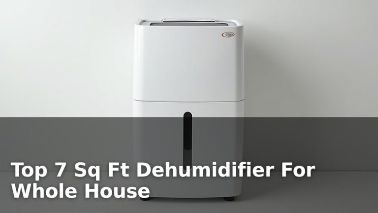 Top 7 Sq Ft Dehumidifier For Whole House