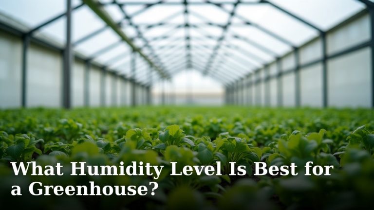 What Humidity Level Is Best for a Greenhouse?