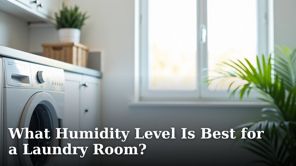 What Humidity Level Is Best for a Laundry Room?