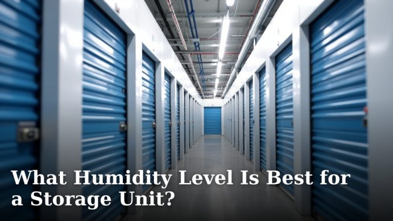 What Humidity Level Is Best for a Storage Unit?